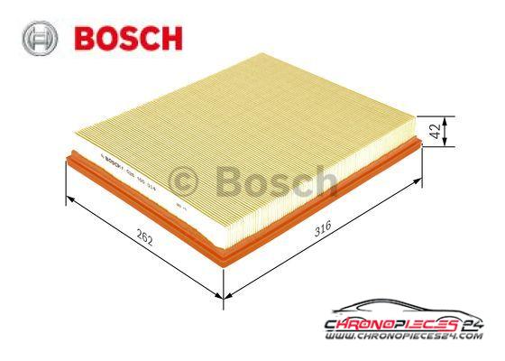 Achat de BOSCH F 026 400 014 Filtre à air pas chères