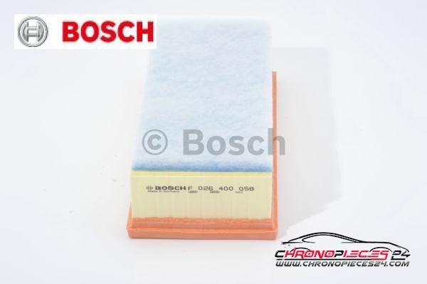 Achat de BOSCH F 026 400 058 Filtre à air pas chères