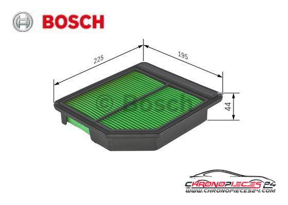 Achat de BOSCH F 026 400 098 Filtre à air pas chères