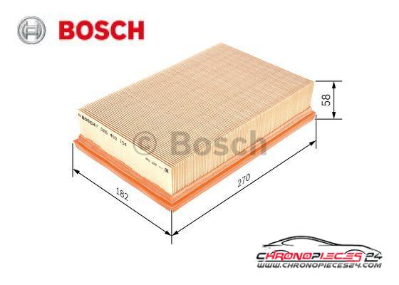 Achat de BOSCH F 026 400 104 Filtre à air pas chères