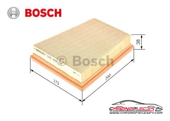 Achat de BOSCH F 026 400 110 Filtre à air pas chères