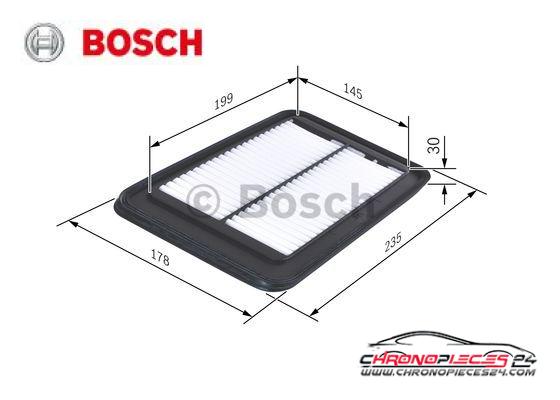 Achat de BOSCH F 026 400 127 Filtre à air pas chères