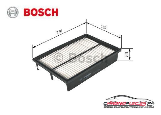 Achat de BOSCH F 026 400 129 Filtre à air pas chères