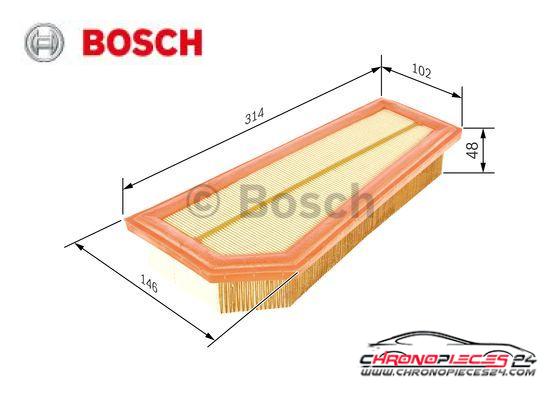 Achat de BOSCH F 026 400 134 Filtre à air pas chères