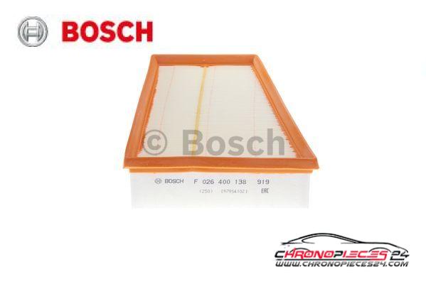 Achat de BOSCH F 026 400 138 Filtre à air pas chères