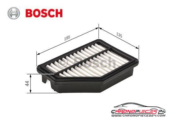 Achat de BOSCH F 026 400 161 Filtre à air pas chères