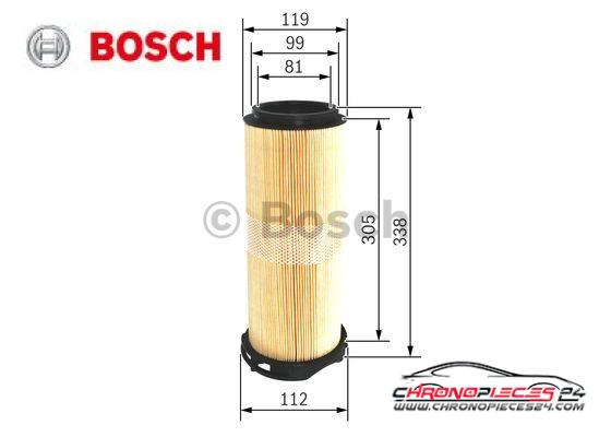 Achat de BOSCH F 026 400 214 Filtre à air pas chères