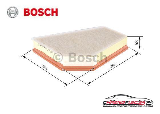 Achat de BOSCH F 026 400 255 Filtre à air pas chères