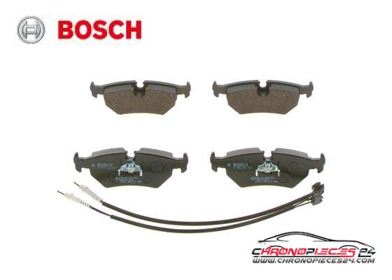 Achat de BOSCH 0 986 424 027 Kit de plaquettes de frein, frein à disque pas chères