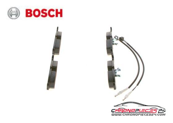 Achat de BOSCH 0 986 424 027 Kit de plaquettes de frein, frein à disque pas chères