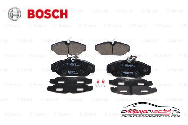 Achat de BOSCH 0 986 424 030 Kit de plaquettes de frein, frein à disque pas chères