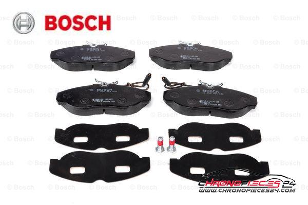 Achat de BOSCH 0 986 424 030 Kit de plaquettes de frein, frein à disque pas chères