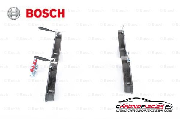 Achat de BOSCH 0 986 424 031 Kit de plaquettes de frein, frein à disque pas chères