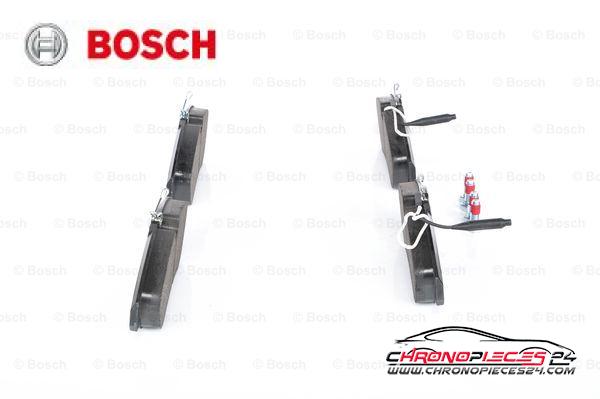 Achat de BOSCH 0 986 424 031 Kit de plaquettes de frein, frein à disque pas chères