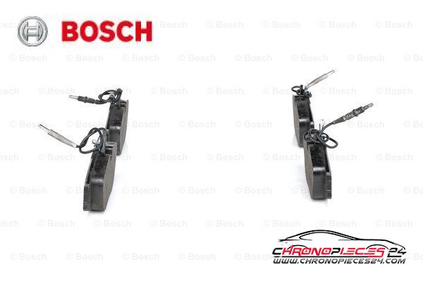 Achat de BOSCH 0 986 424 033 Kit de plaquettes de frein, frein à disque pas chères