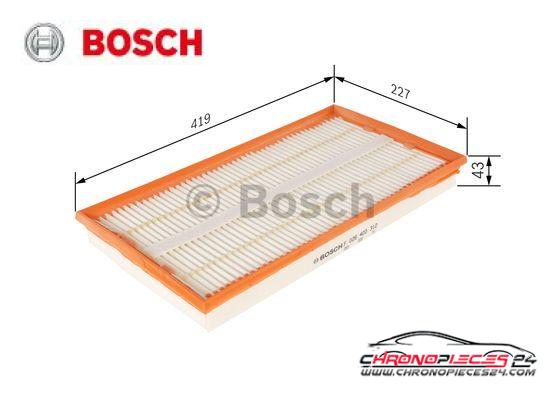 Achat de BOSCH F 026 400 312 Filtre à air pas chères