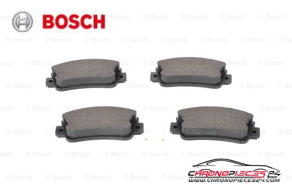 Achat de BOSCH 0 986 424 098 Kit de plaquettes de frein, frein à disque pas chères