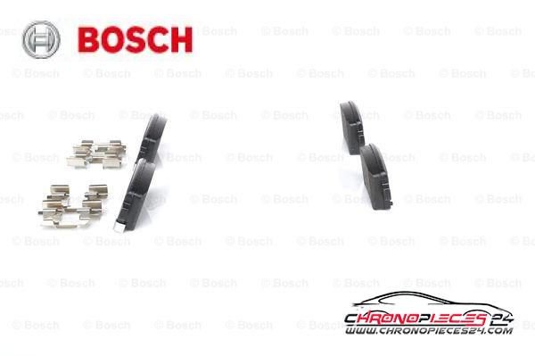 Achat de BOSCH 0 986 424 124 Kit de plaquettes de frein, frein à disque pas chères