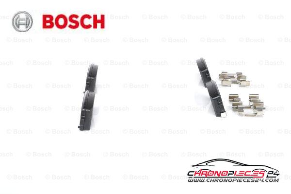 Achat de BOSCH 0 986 424 124 Kit de plaquettes de frein, frein à disque pas chères