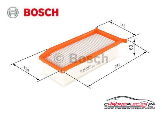 Achat de BOSCH F 026 400 343 Filtre à air pas chères