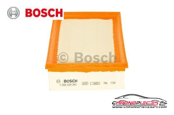 Achat de BOSCH F 026 400 345 Filtre à air pas chères