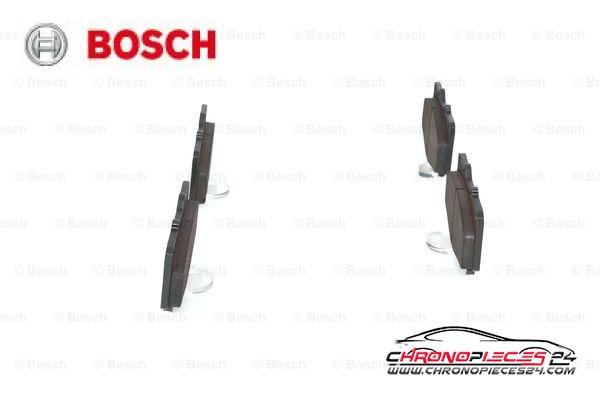 Achat de BOSCH 0 986 424 134 Kit de plaquettes de frein, frein à disque pas chères