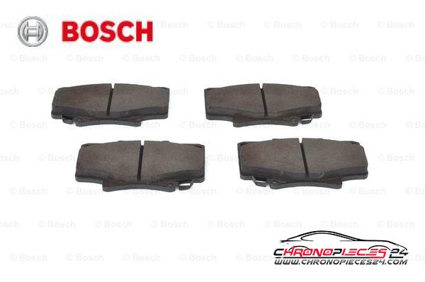 Achat de BOSCH 0 986 424 134 Kit de plaquettes de frein, frein à disque pas chères