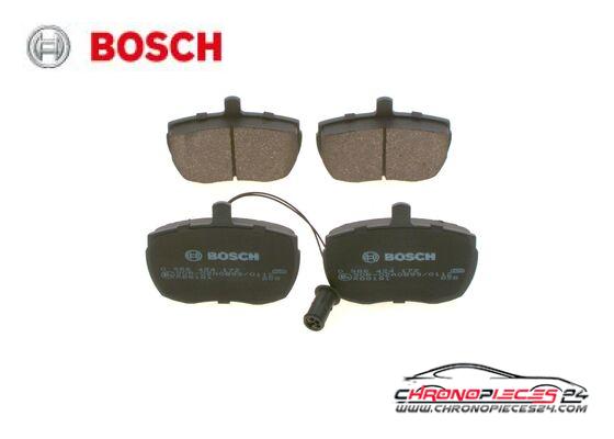 Achat de BOSCH 0 986 424 172 Kit de plaquettes de frein, frein à disque pas chères