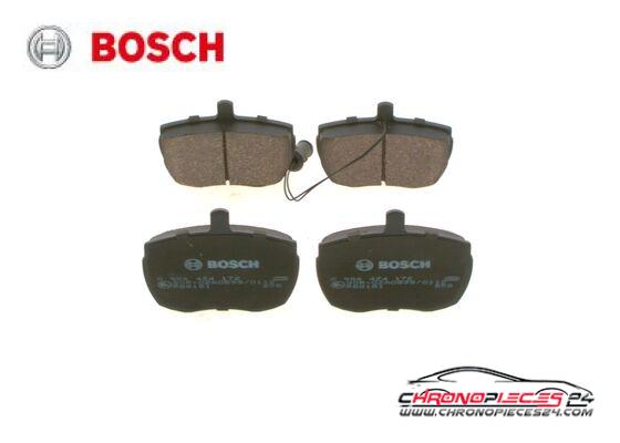 Achat de BOSCH 0 986 424 172 Kit de plaquettes de frein, frein à disque pas chères