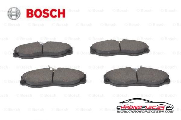 Achat de BOSCH 0 986 424 204 Kit de plaquettes de frein, frein à disque pas chères