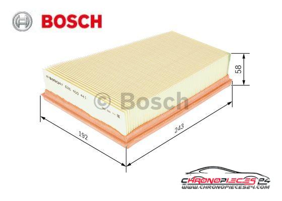 Achat de BOSCH F 026 400 441 Filtre à air pas chères