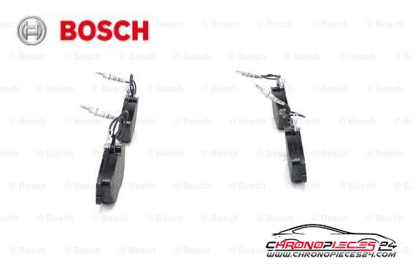 Achat de BOSCH 0 986 424 223 Kit de plaquettes de frein, frein à disque pas chères