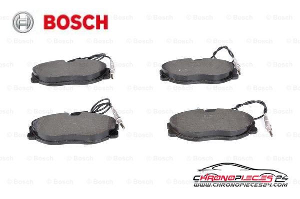 Achat de BOSCH 0 986 424 223 Kit de plaquettes de frein, frein à disque pas chères