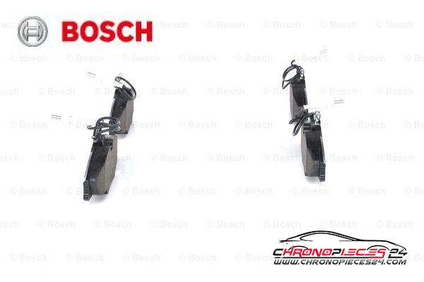 Achat de BOSCH 0 986 424 227 Kit de plaquettes de frein, frein à disque pas chères