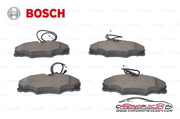 Achat de BOSCH 0 986 424 227 Kit de plaquettes de frein, frein à disque pas chères