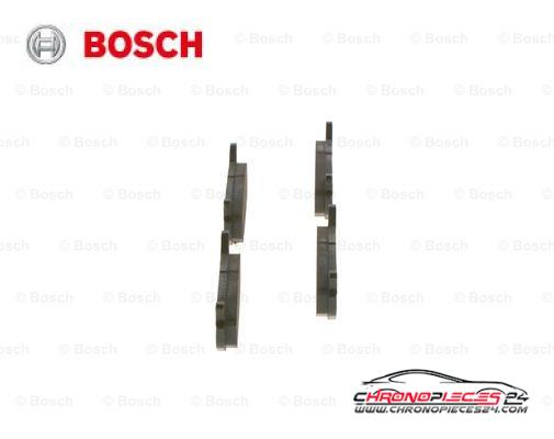 Achat de BOSCH 0 986 424 266 Kit de plaquettes de frein, frein à disque pas chères