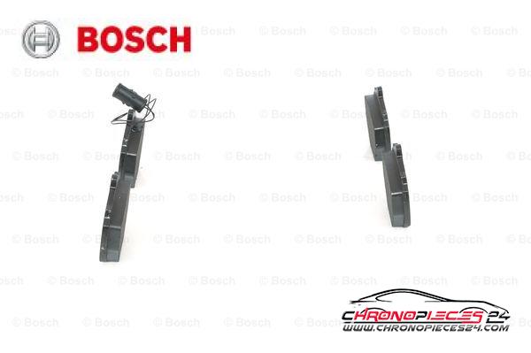 Achat de BOSCH 0 986 424 267 Kit de plaquettes de frein, frein à disque pas chères