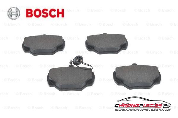 Achat de BOSCH 0 986 424 267 Kit de plaquettes de frein, frein à disque pas chères