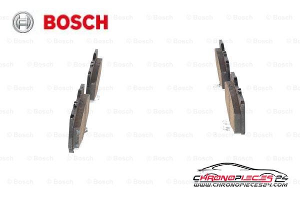 Achat de BOSCH 0 986 424 268 Kit de plaquettes de frein, frein à disque pas chères