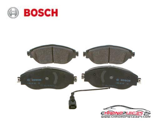 Achat de BOSCH 0 986 424 285 Kit de plaquettes de frein, frein à disque pas chères