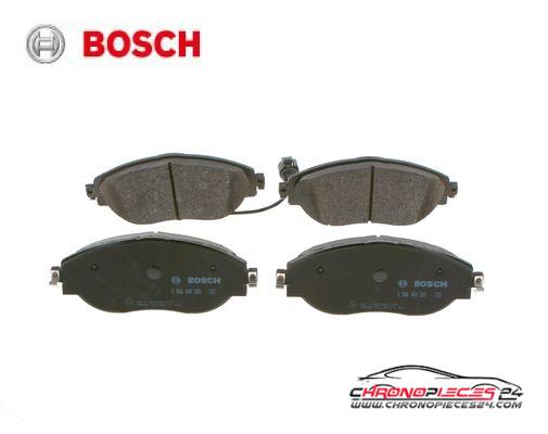 Achat de BOSCH 0 986 424 285 Kit de plaquettes de frein, frein à disque pas chères