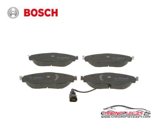 Achat de BOSCH 0 986 424 285 Kit de plaquettes de frein, frein à disque pas chères