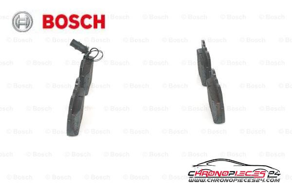 Achat de BOSCH 0 986 424 287 Kit de plaquettes de frein, frein à disque pas chères