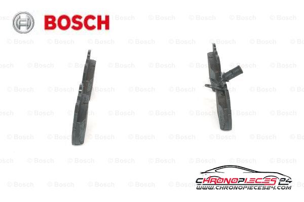 Achat de BOSCH 0 986 424 287 Kit de plaquettes de frein, frein à disque pas chères