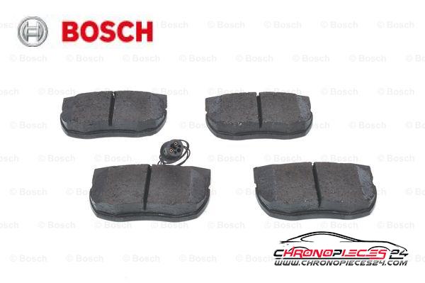 Achat de BOSCH 0 986 424 287 Kit de plaquettes de frein, frein à disque pas chères