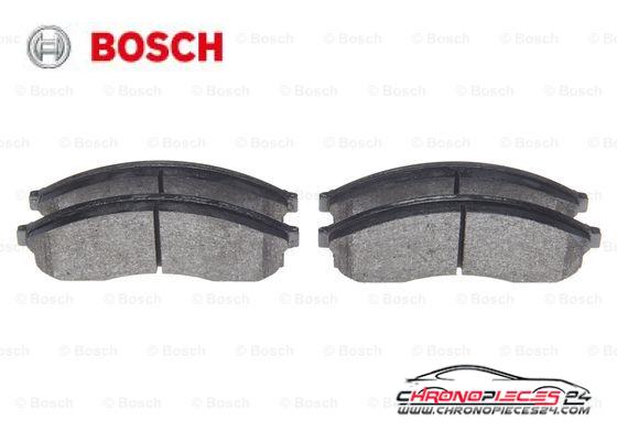 Achat de BOSCH 0 986 424 340 Kit de plaquettes de frein, frein à disque pas chères