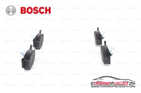 Achat de BOSCH 0 986 424 347 Kit de plaquettes de frein, frein à disque pas chères