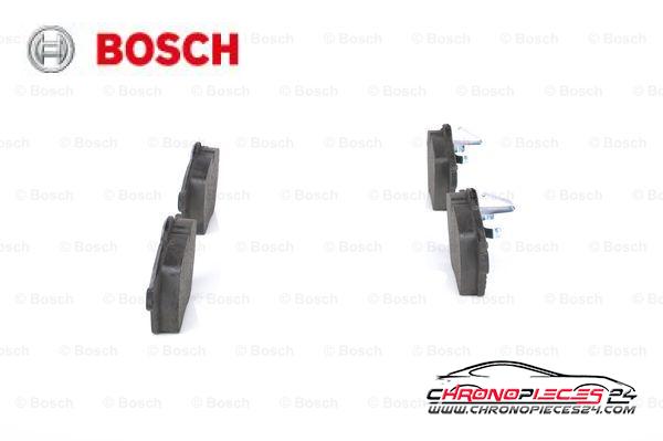 Achat de BOSCH 0 986 424 360 Kit de plaquettes de frein, frein à disque pas chères