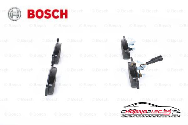 Achat de BOSCH 0 986 424 362 Kit de plaquettes de frein, frein à disque pas chères