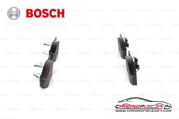 Achat de BOSCH 0 986 424 363 Kit de plaquettes de frein, frein à disque pas chères